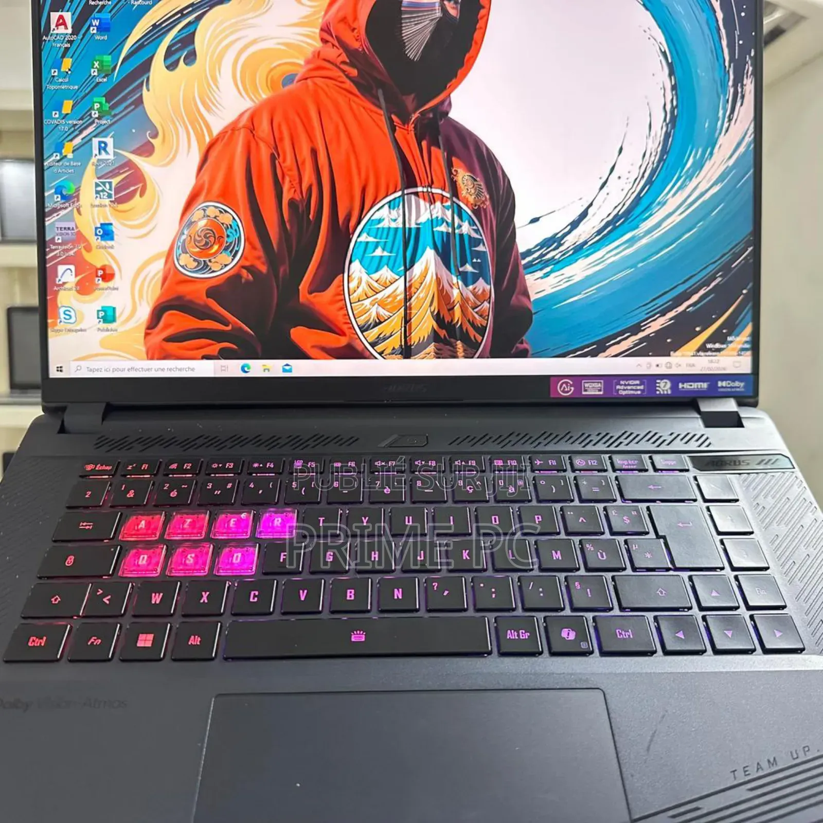 Nouveau Ordinateur portable Gigabyte Aorus 16GB Intel Core i7 SSD 1T