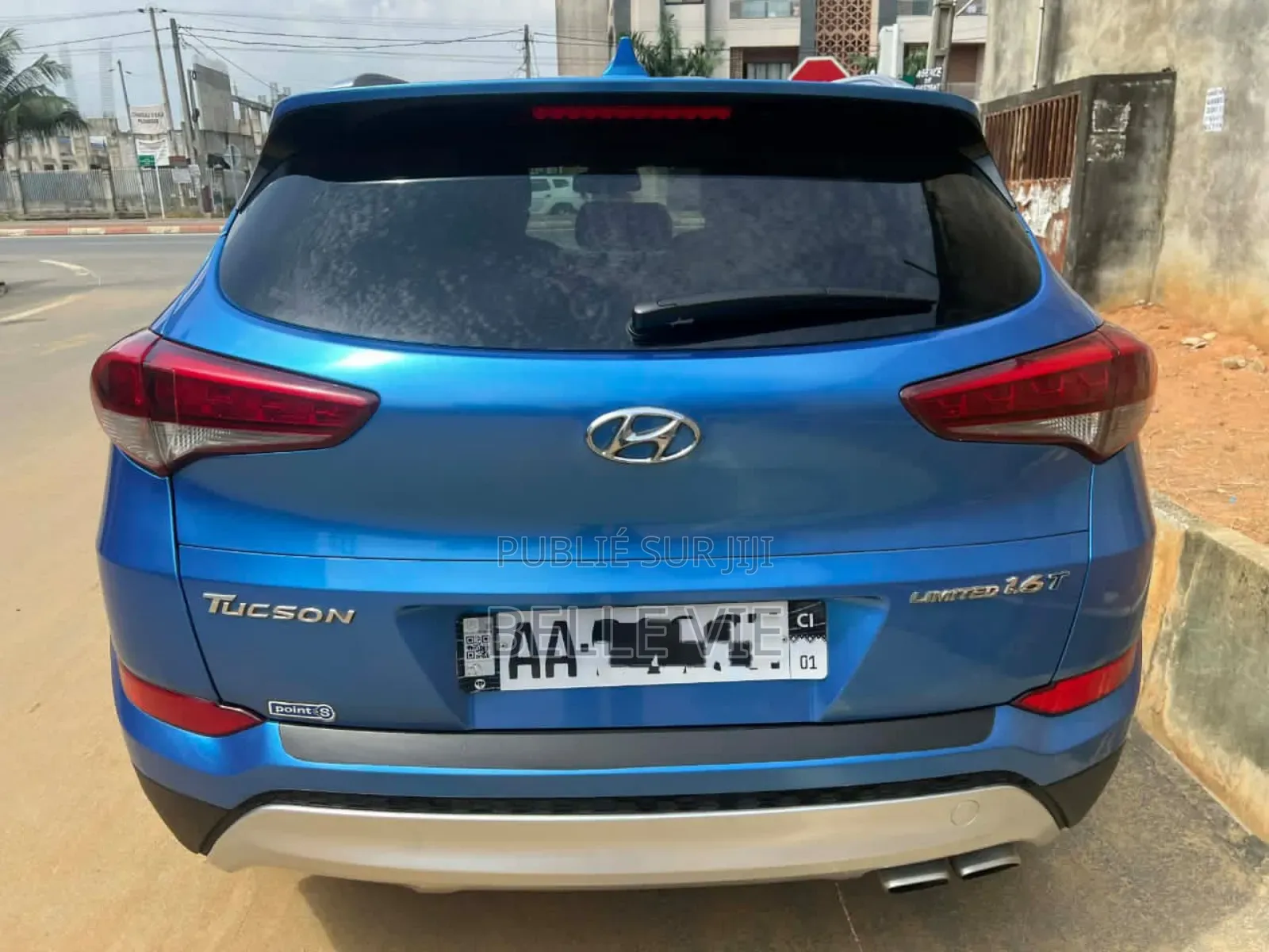 Hyundai Tucson Limited AWD 2017 Bleu