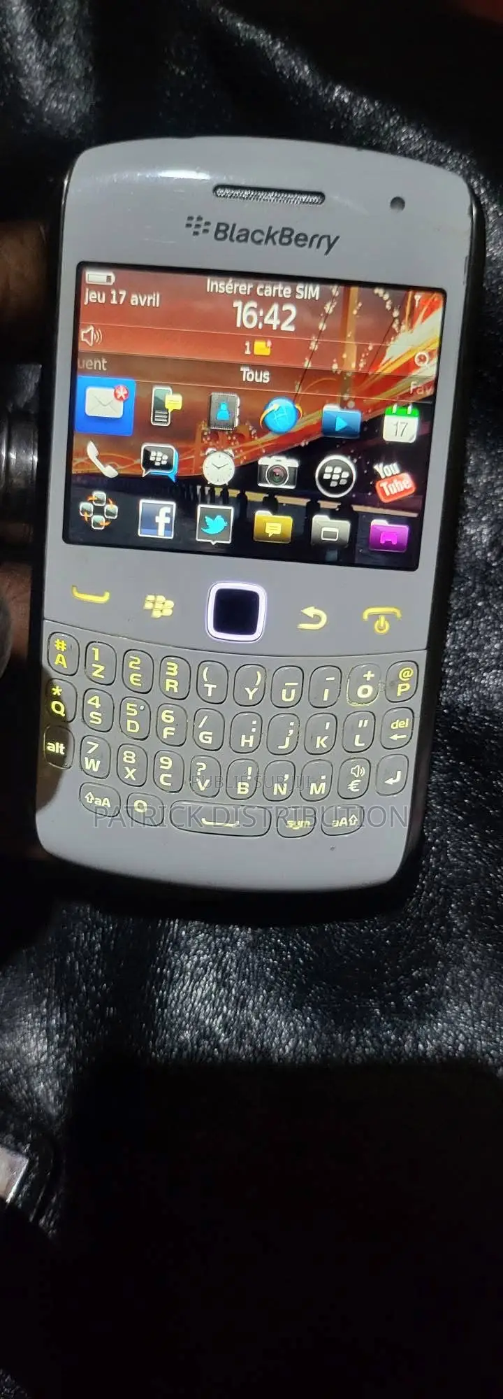 BlackBerry Curve 8520 Blanc