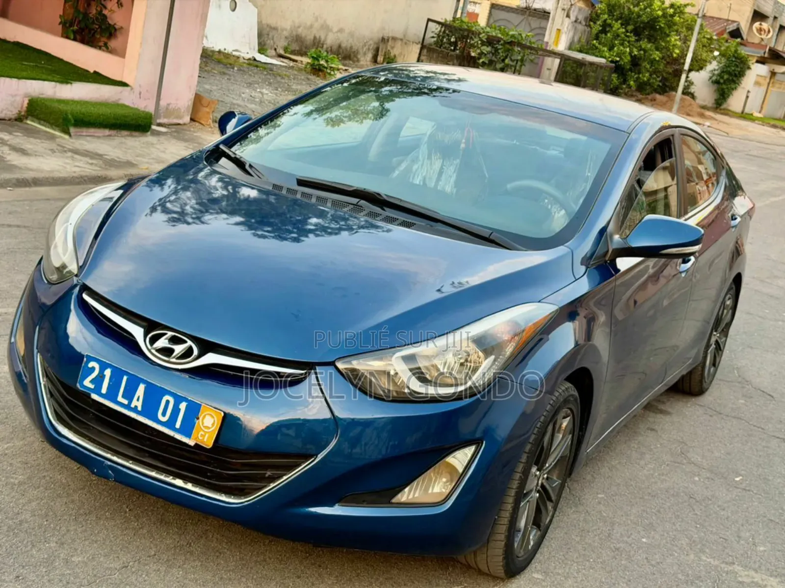 Hyundai Elantra 2017 Bleu