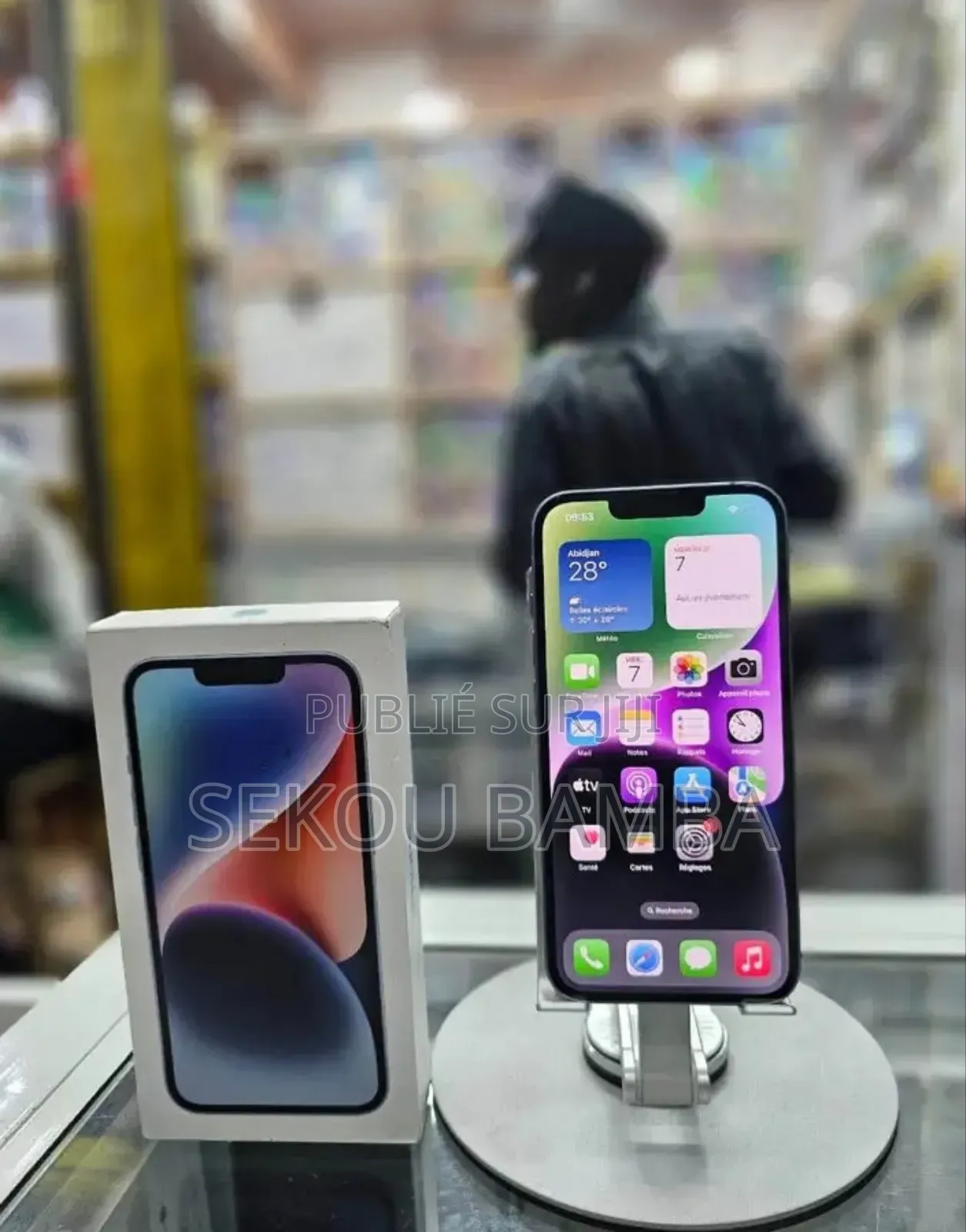 Nouveau Apple iPhone 14 256 GB Bleu