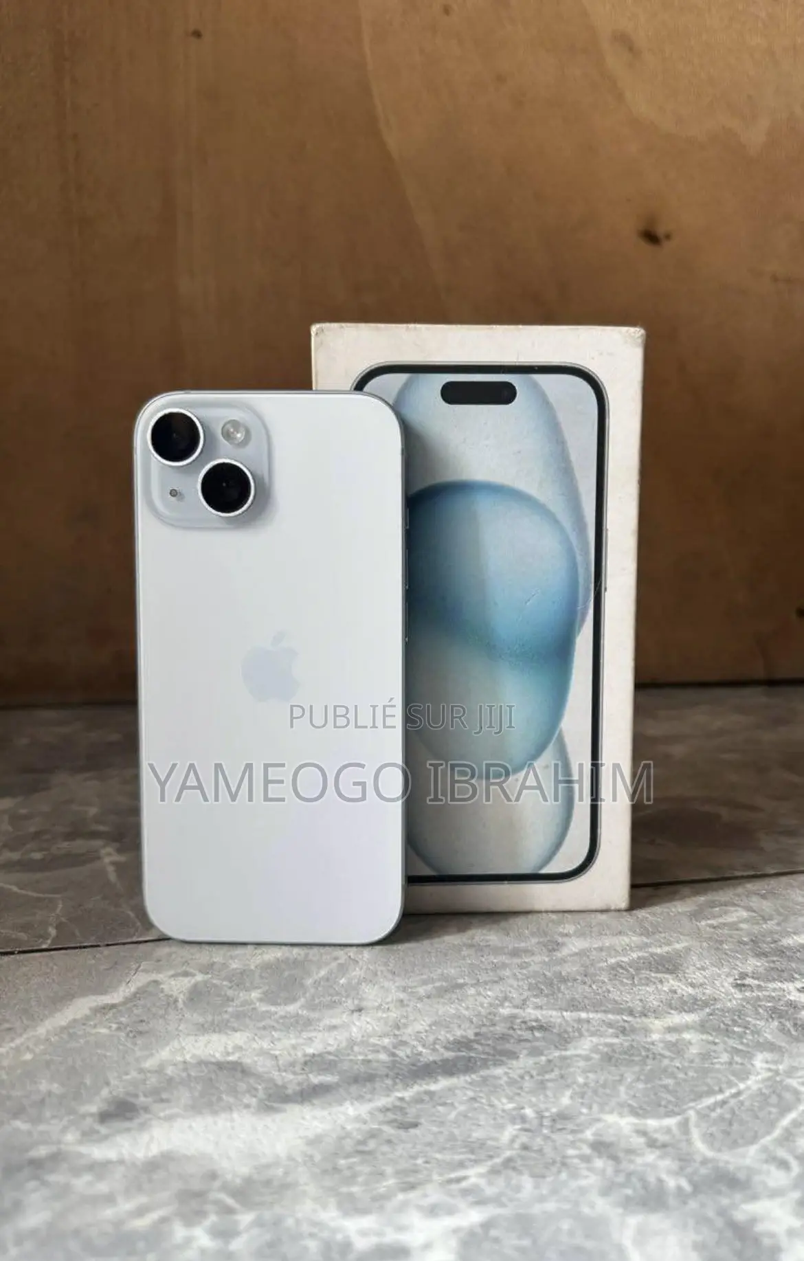 Apple iPhone 15 256 GB Argenté