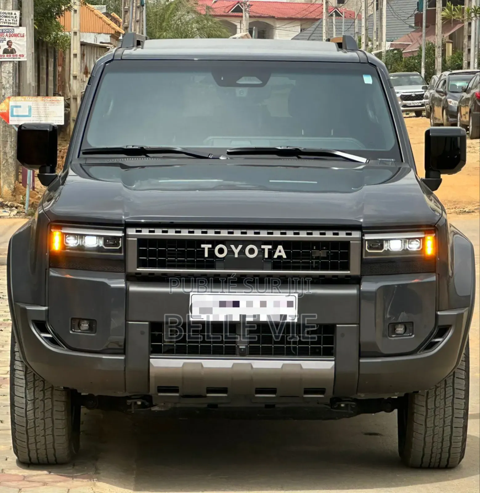 Toyota Land Cruiser Prado 2.4 Hybrid 2025 Noir