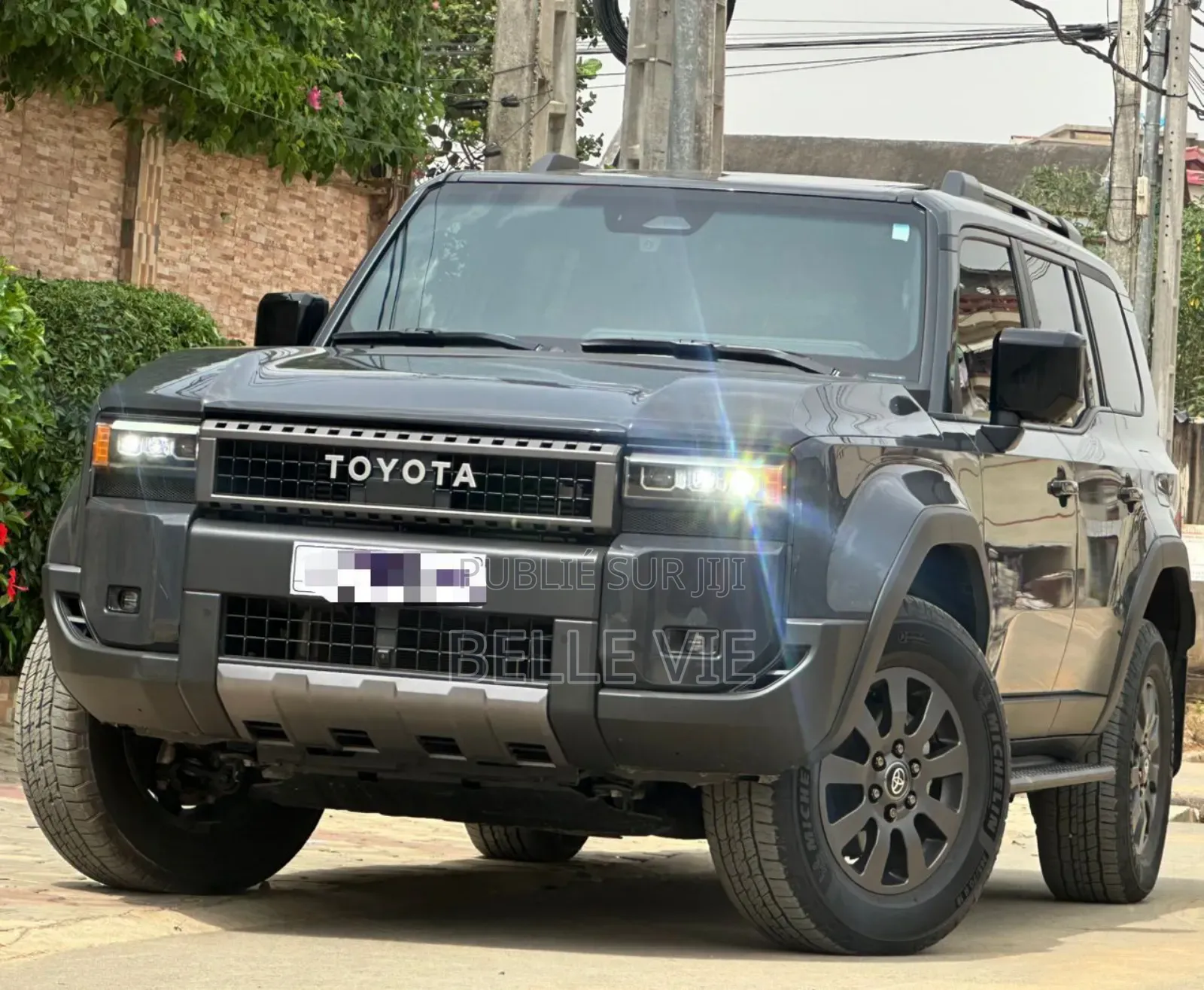 Toyota Land Cruiser Prado 2.4 Hybrid 2025 Noir