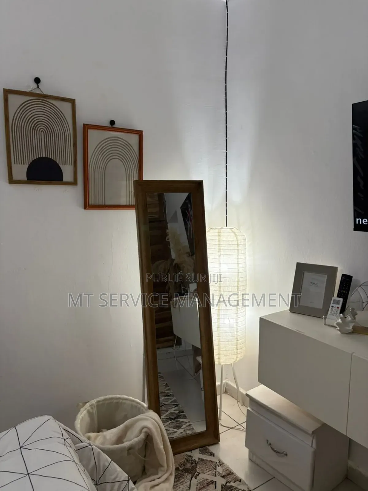 Furnished 1chbre Appartement dans Mt Service Location, Cocody à Louer