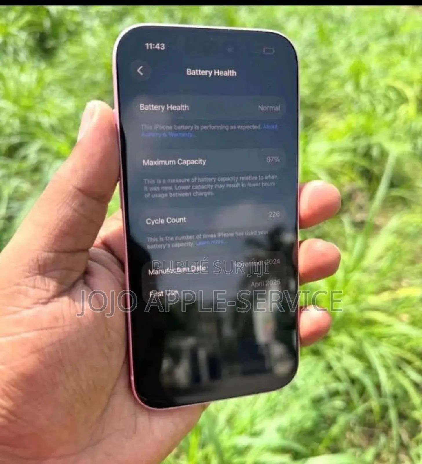 Nouveau Apple iPhone 15 Plus 256 GB Or rose