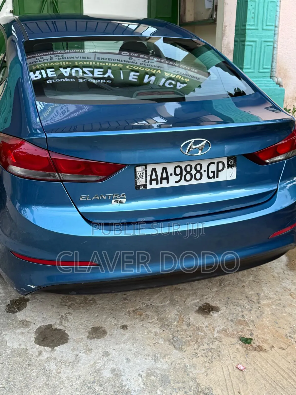 Hyundai Elantra 2018 Bleu