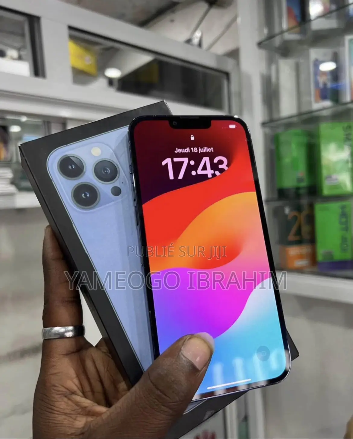 Apple iPhone 13 256 GB Argenté