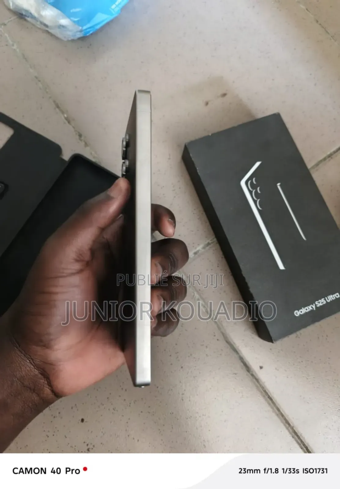 Nouveau Samsung Galaxy S25 Ultra 256 GB Noir