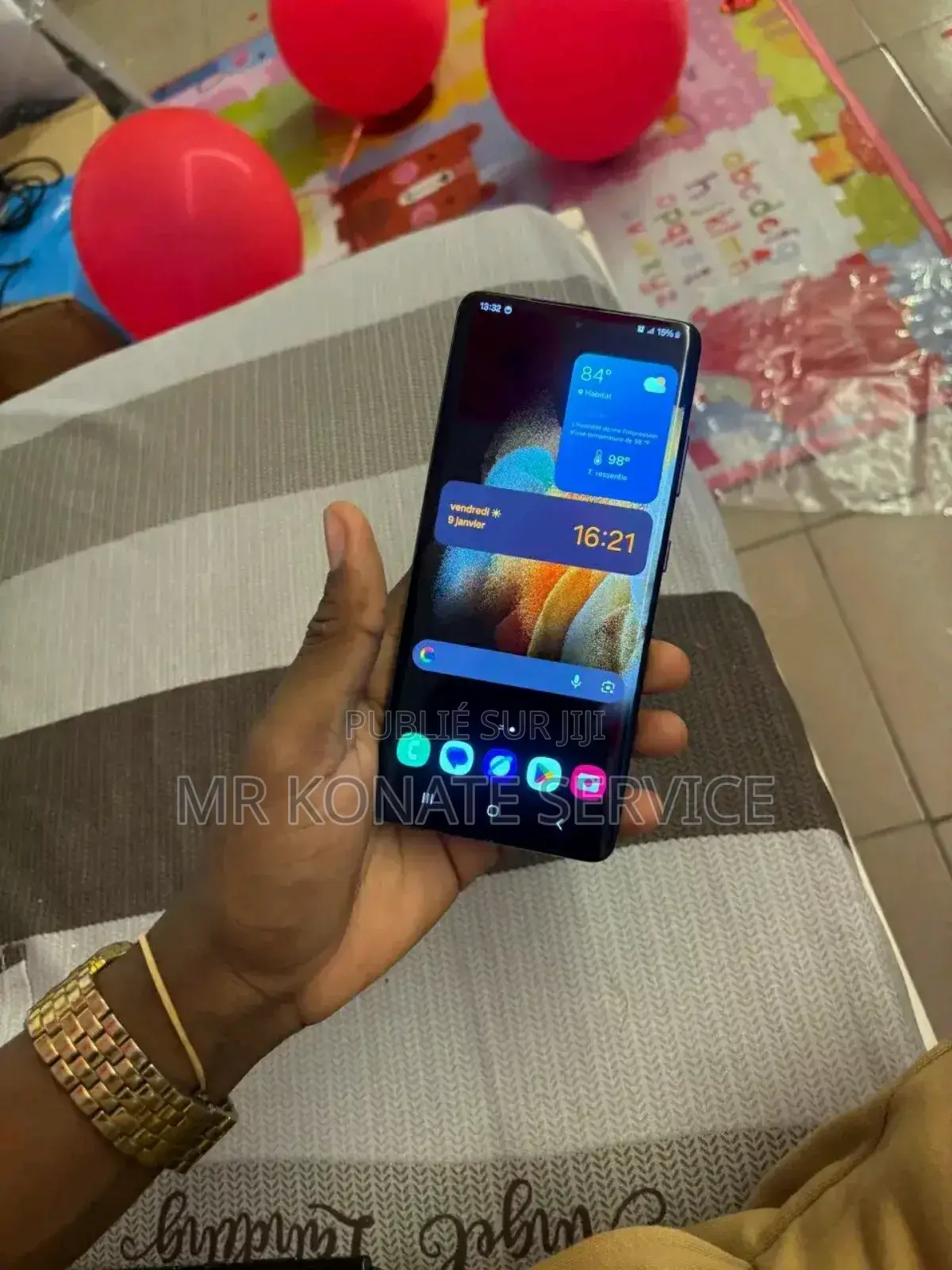 Nouveau Samsung Galaxy S22 5G 256 GB Noir