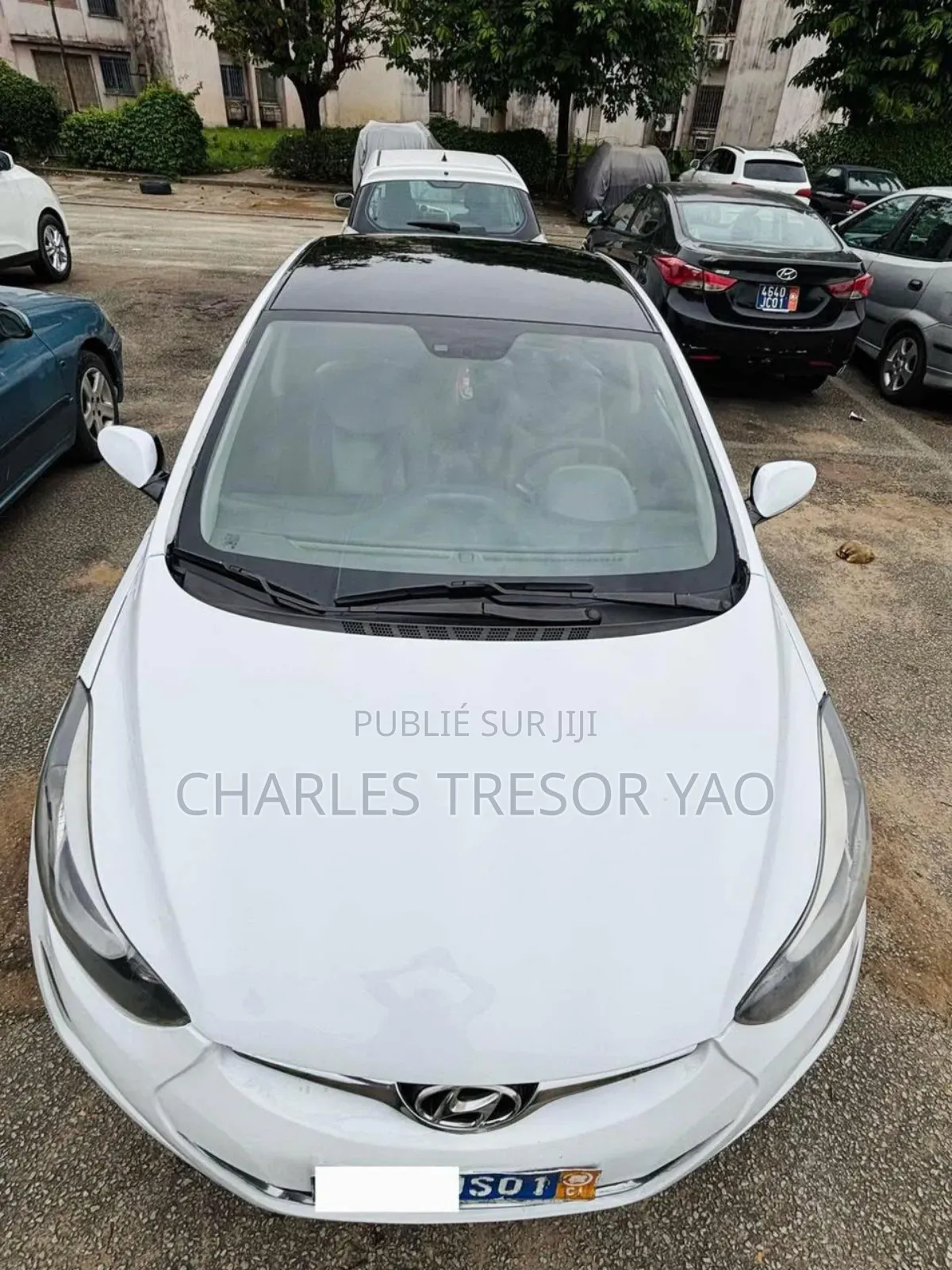 Hyundai Avante 2015 Blanc