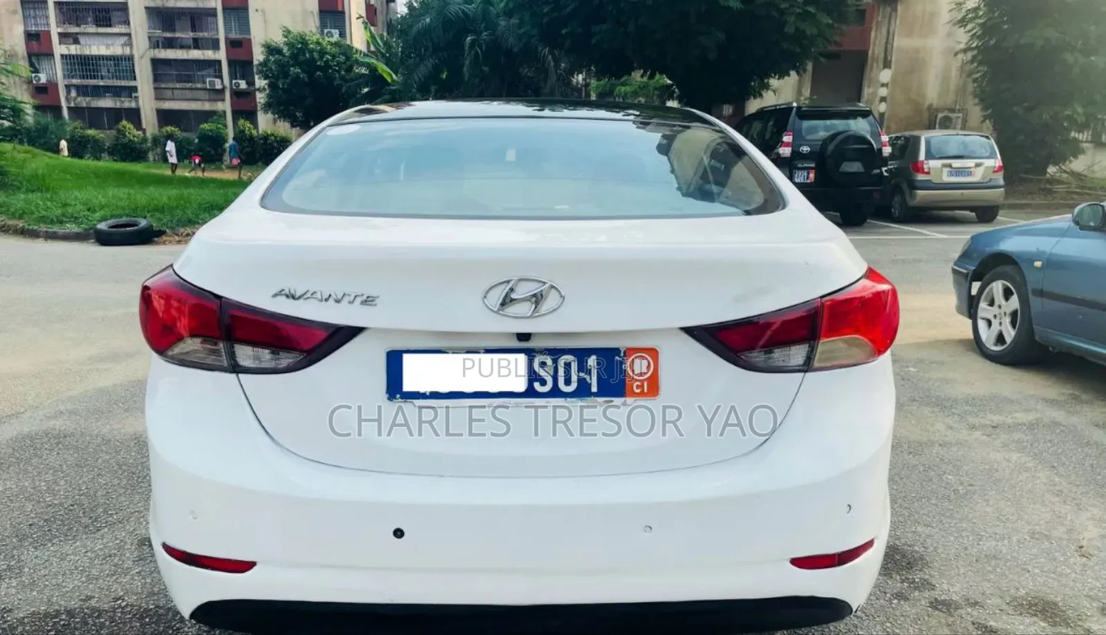 Hyundai Avante 2015 Blanc