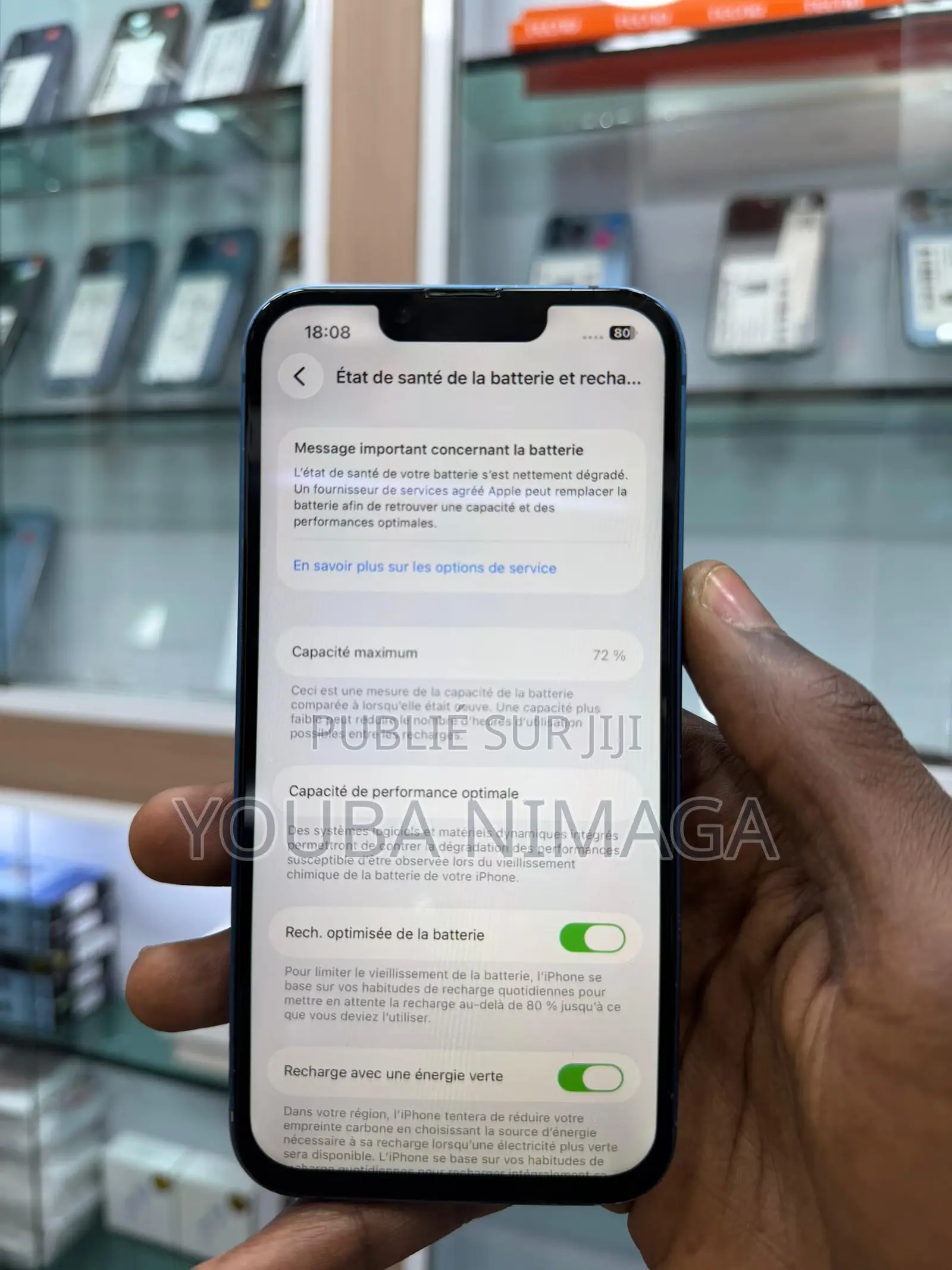 Apple iPhone 13 128 GB Bleu