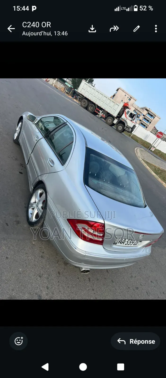 Mercedes-Benz C200 2005 Gris