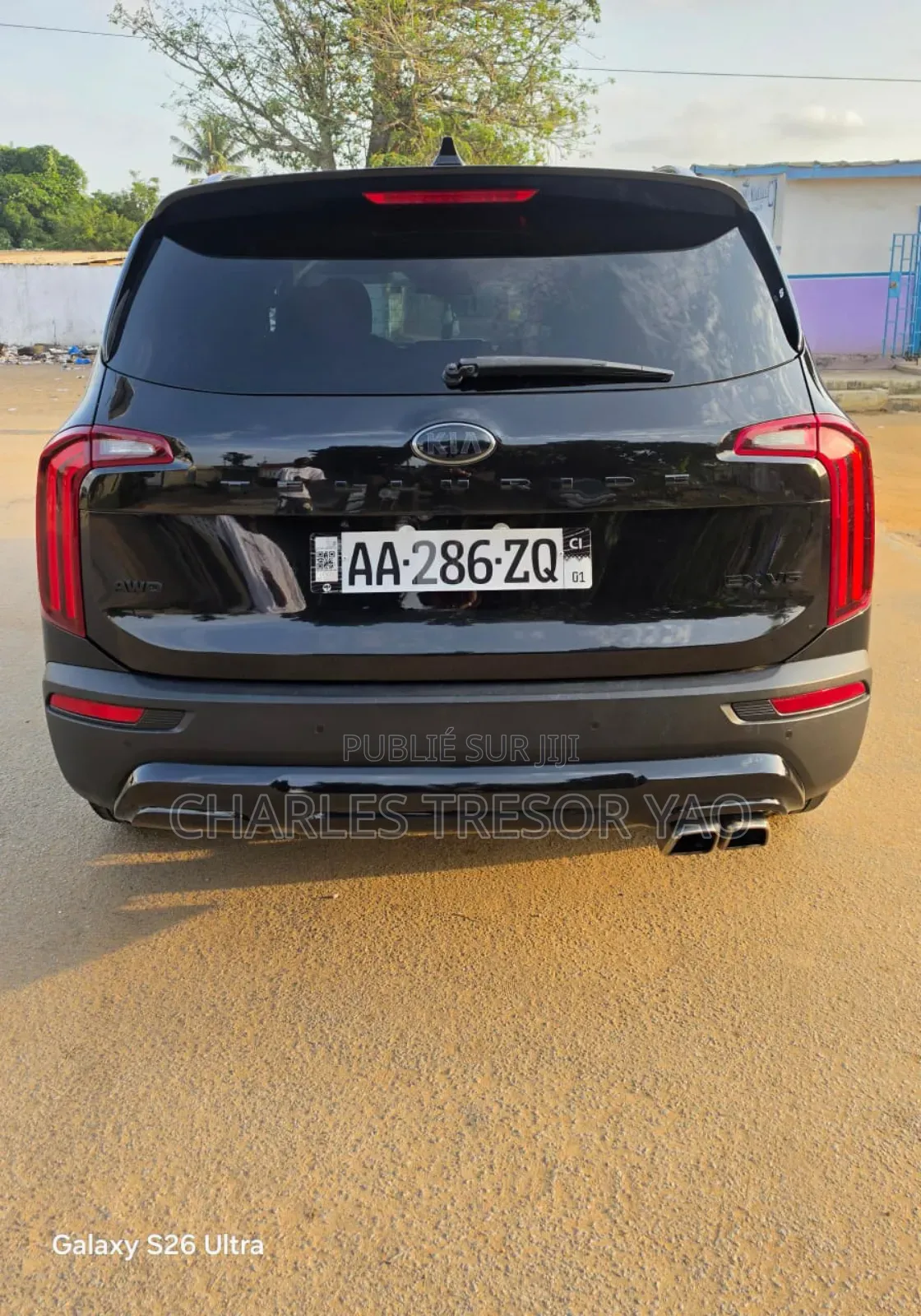 Kia Telluride 3.8 AWD 2021 Noir