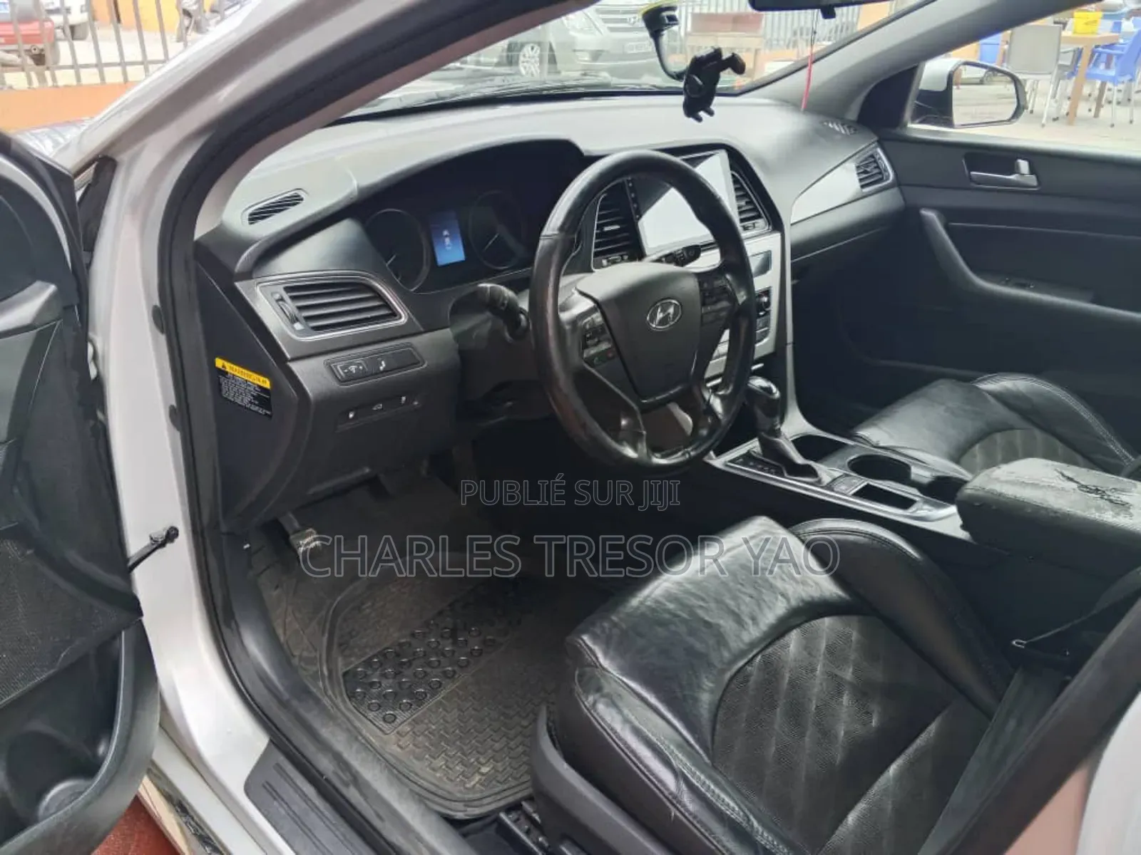 Hyundai Sonata Limited 2.0T Seban (2.0L 4cyl 6A) 2017 Gris