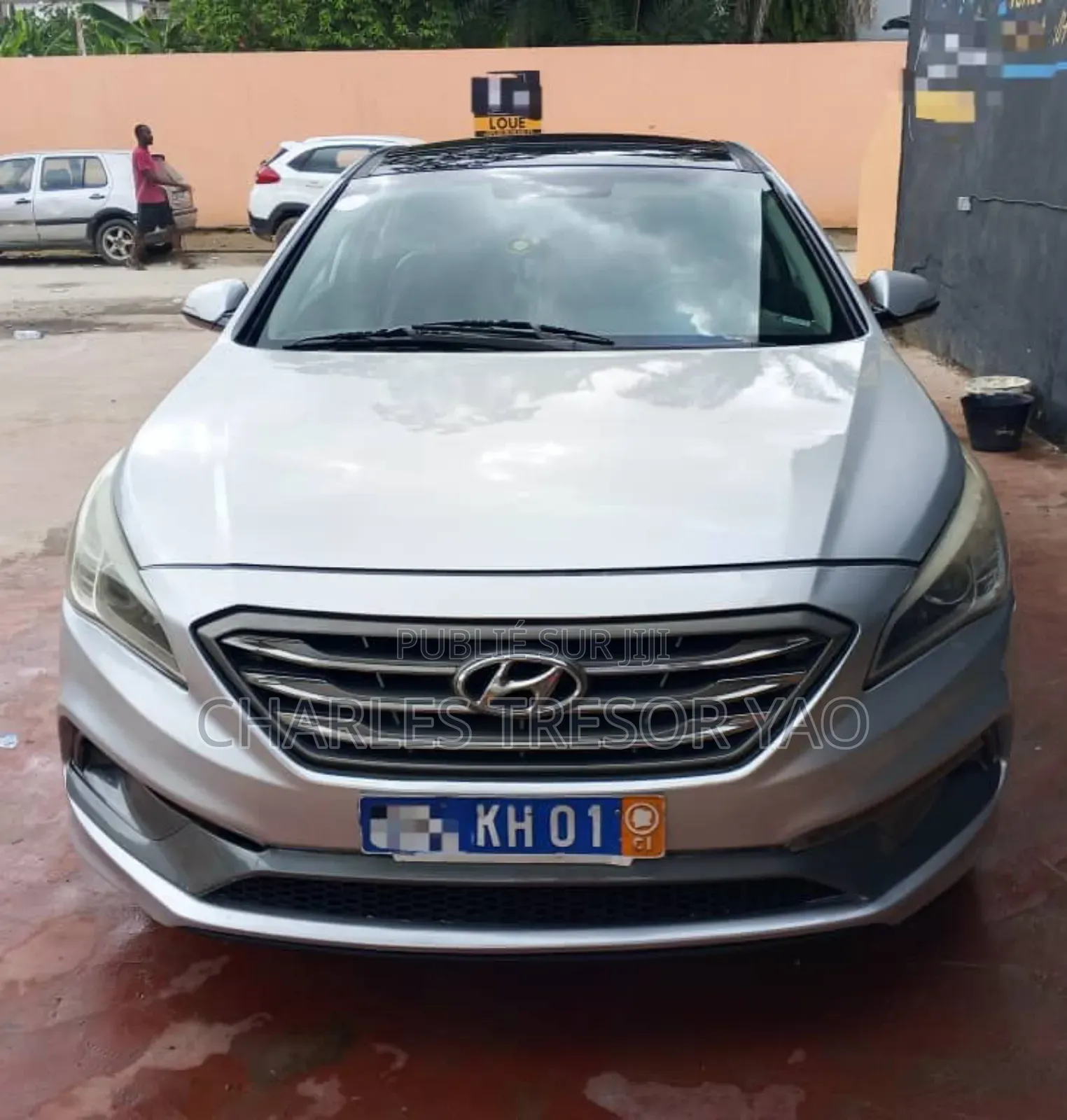 Hyundai Sonata Limited 2.0T Seban (2.0L 4cyl 6A) 2017 Gris