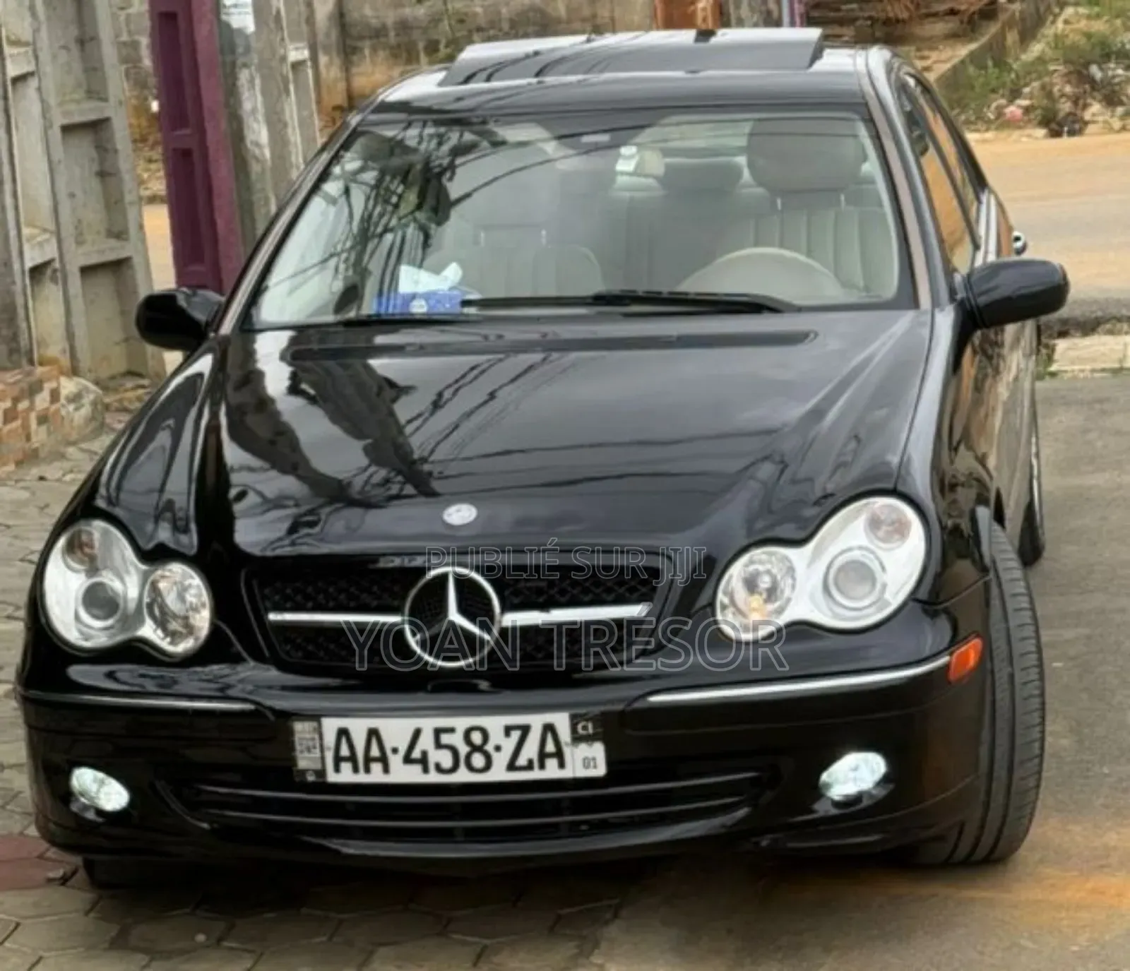 Mercedes-Benz C280 2007 Noir