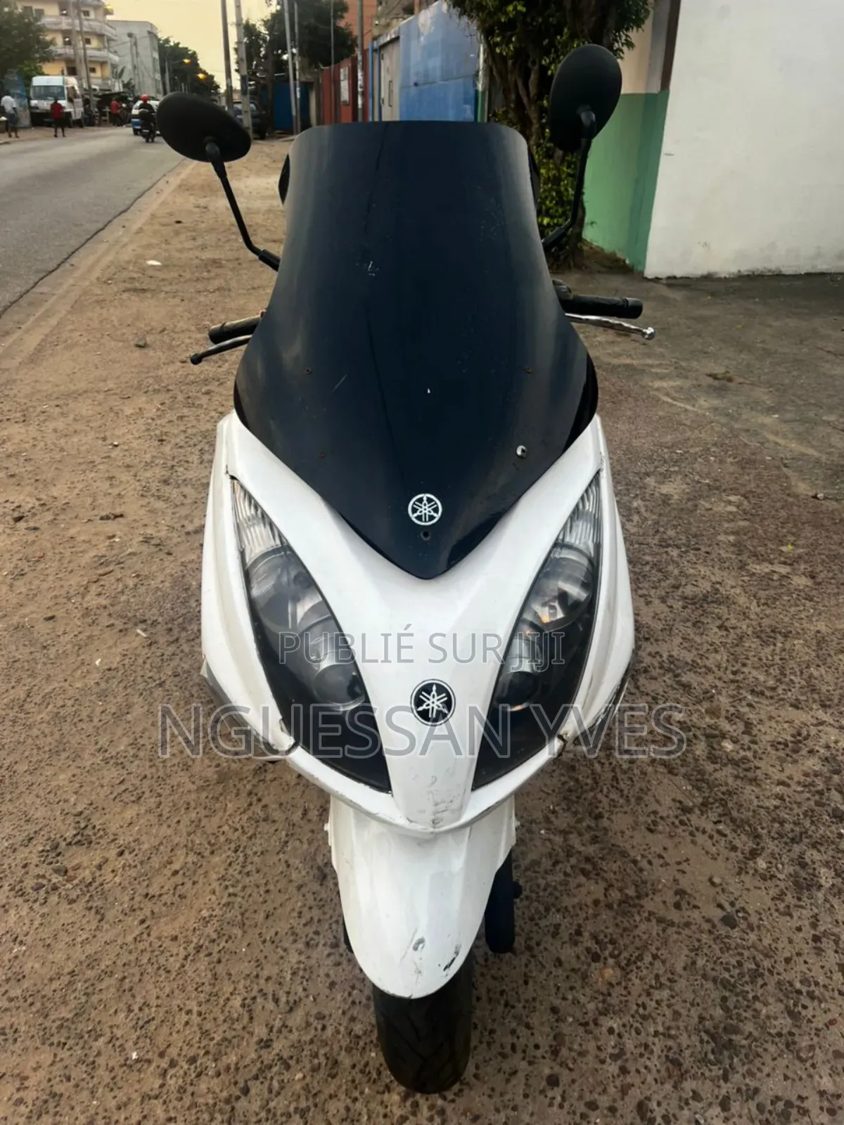 Yamaha Majesty 2008 Blanc