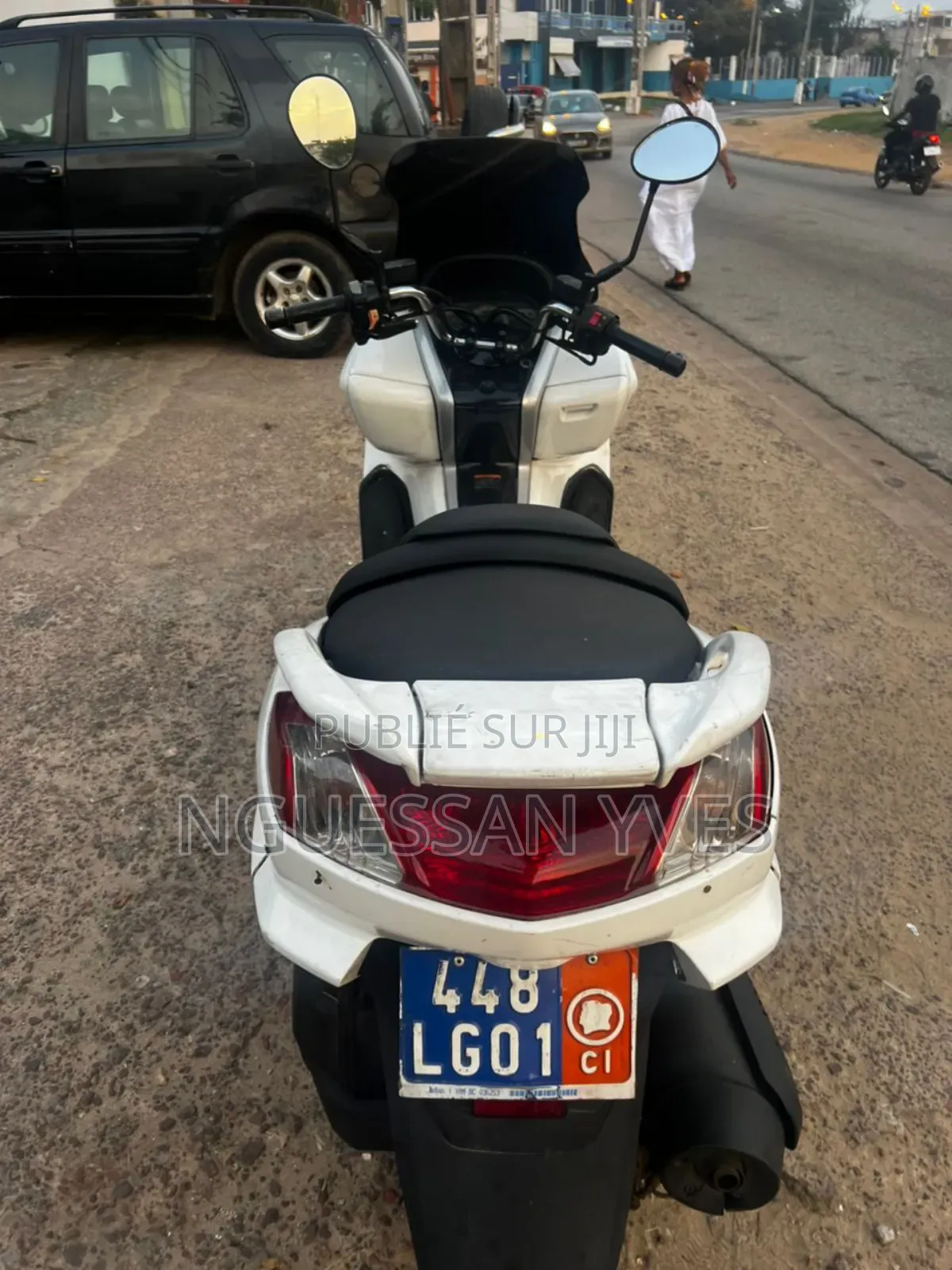 Yamaha Majesty 2008 Blanc