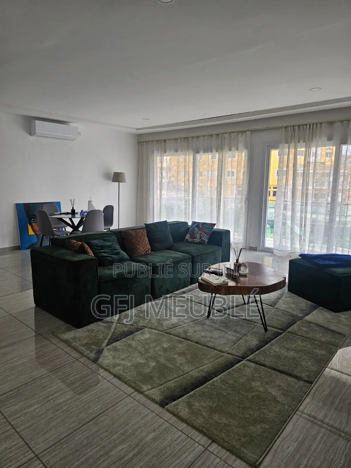 Furnished 1chbre Appartement dans Gfj Meublé, Marcory à Louer