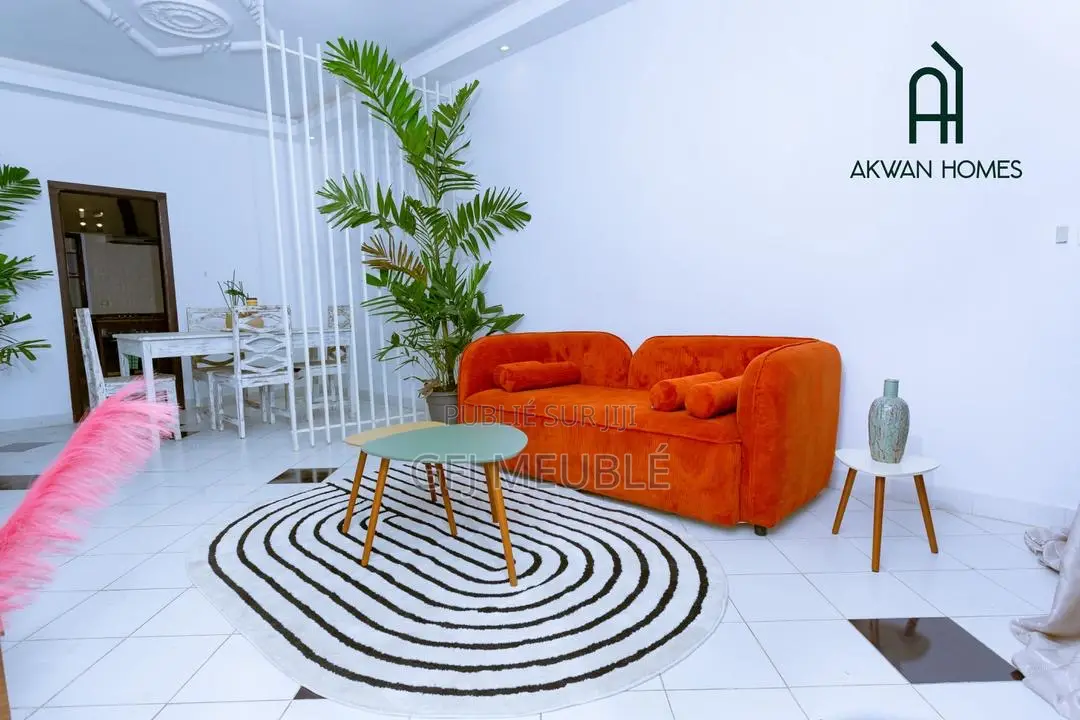 Furnished 2chbre Appartement dans Gfj Meublé, Cocody à Louer