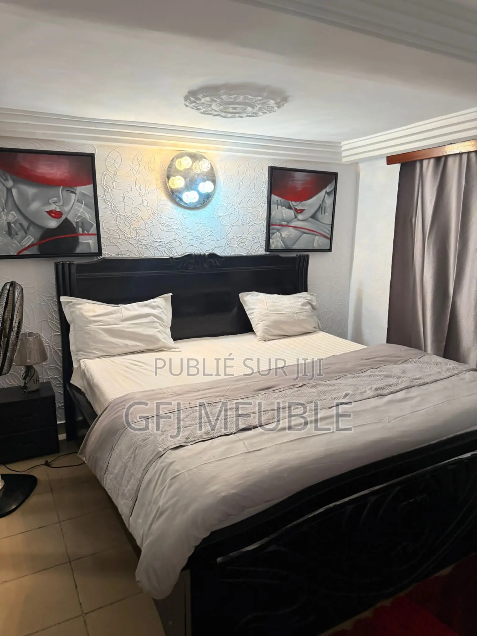 Furnished 1chbre Appartement dans Gfj Meublé, Cocody à Louer