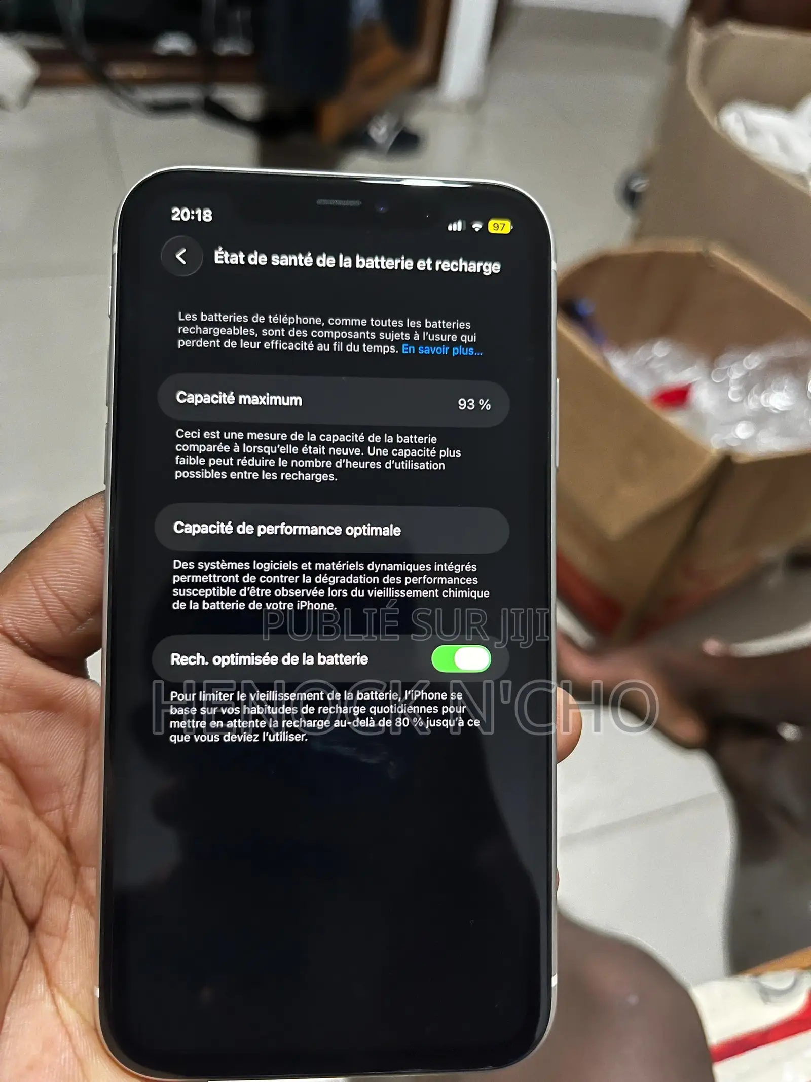 Apple iPhone 11 64 GB Blanc