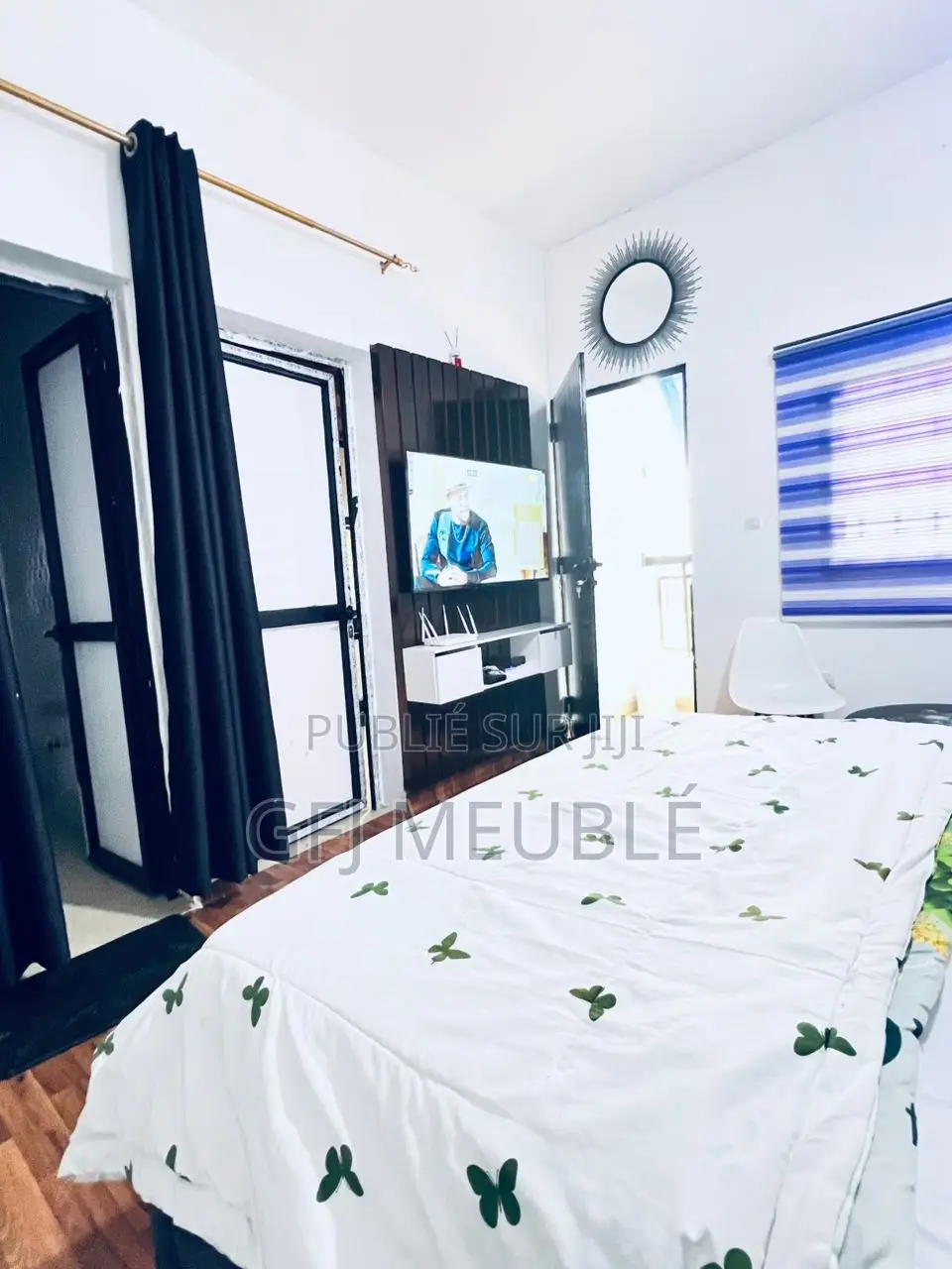 Furnished 1chbre Appartement dans Gfj Meublé, Cocody à Louer