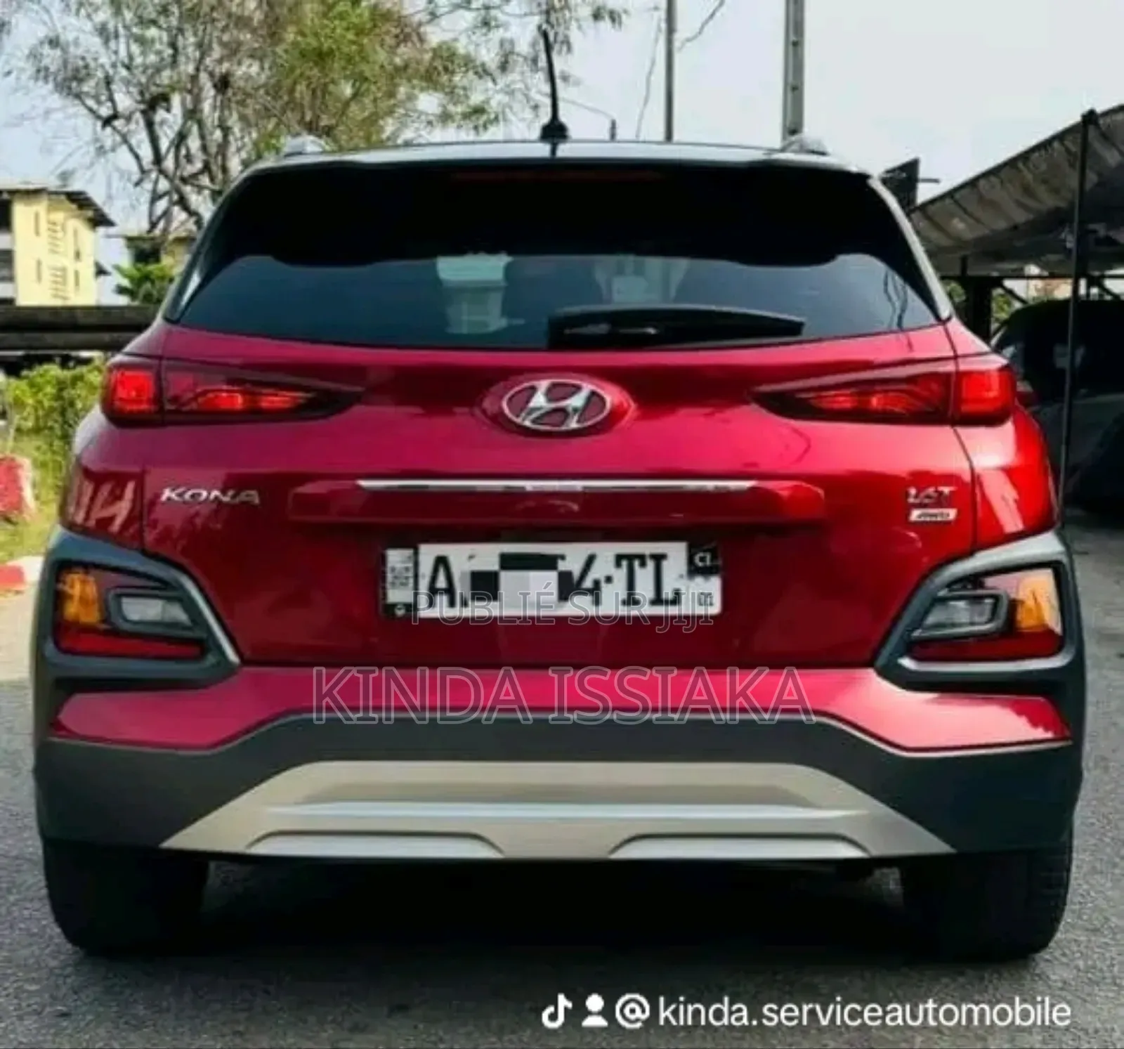 Hyundai Kona 2020 Rouge