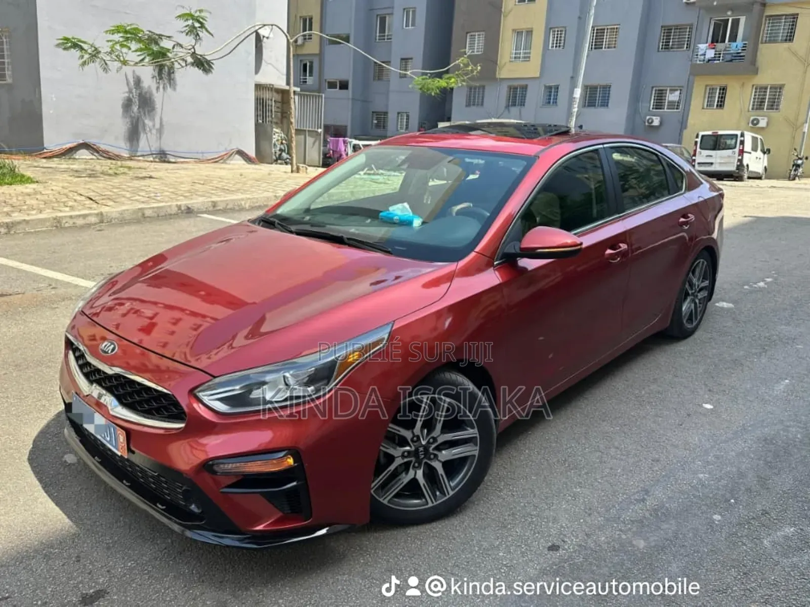 Kia Forte EX 2020 Rouge