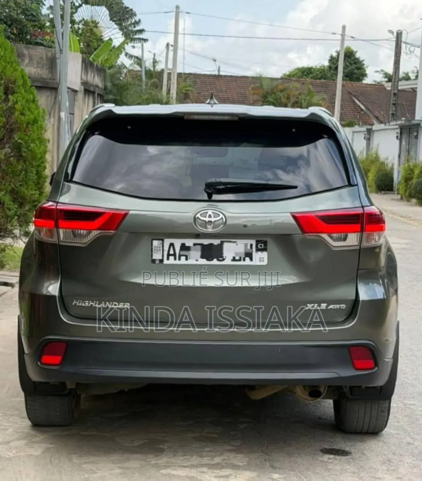 Toyota Highlander 2020 Gris