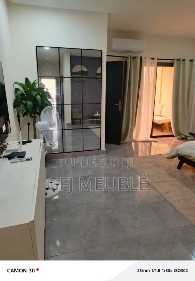 Furnished 1chbre Appartement dans Gfj Meublé, Deux Plateaux à Louer