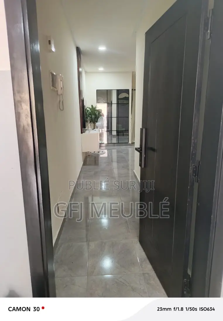 Furnished 1chbre Appartement dans Gfj Meublé, Deux Plateaux à Louer