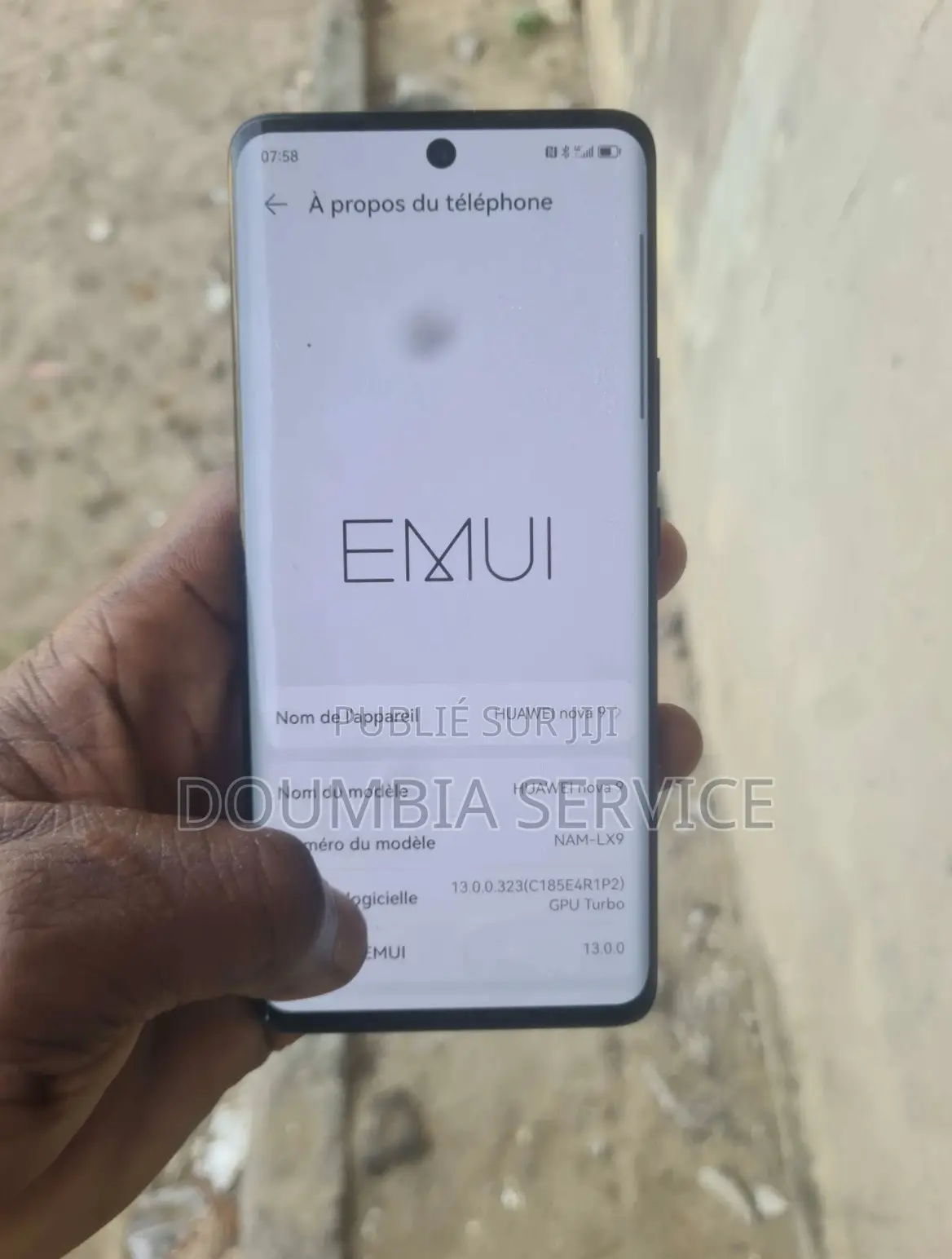 Huawei Nova 9 256 GB Noir