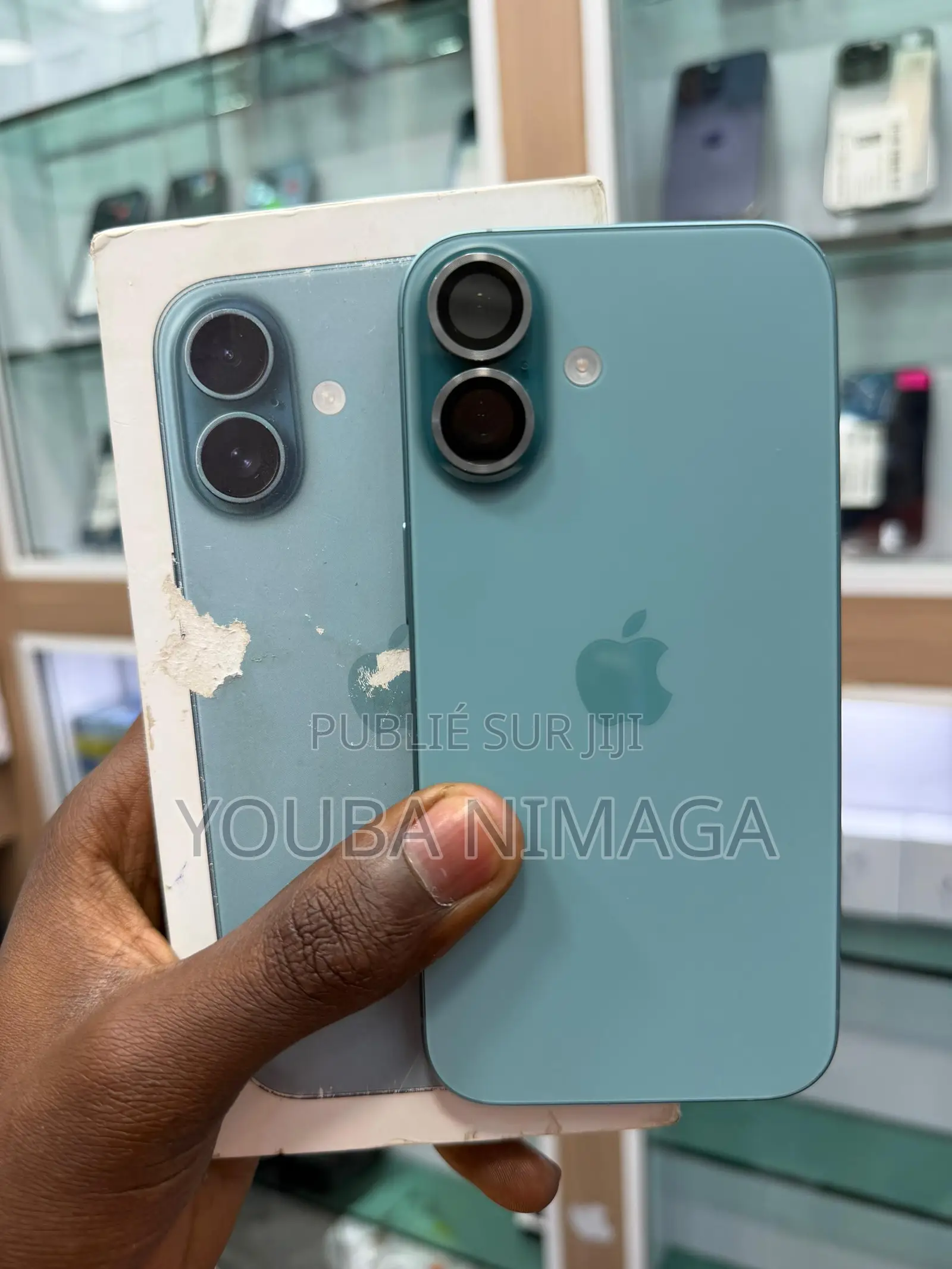 Nouveau Apple iPhone 16 128 GB Vert