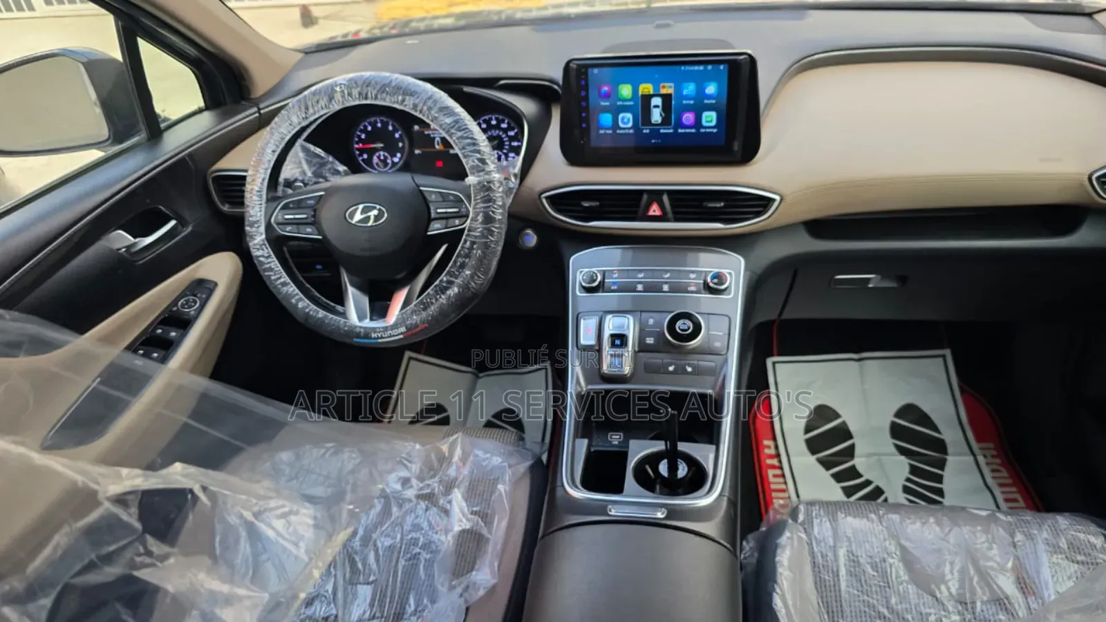 Hyundai Santa Fe SE 2023 Gris