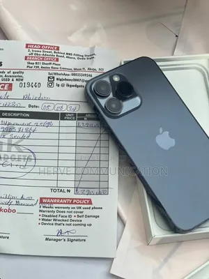 Nouveau Apple iPhone 15 Pro 256 GB Noir