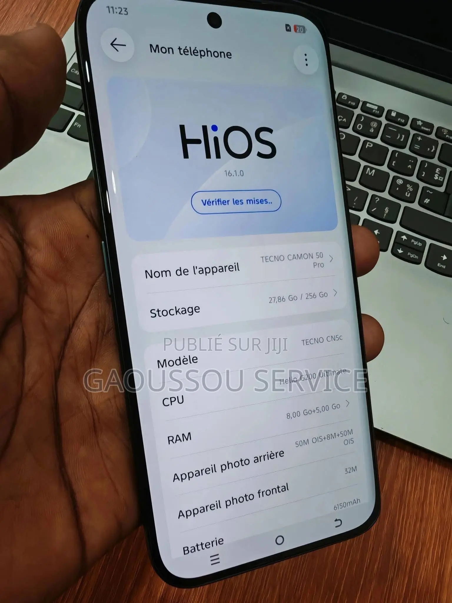 Nouveau Tecno Camon 50 256 GB Bronze