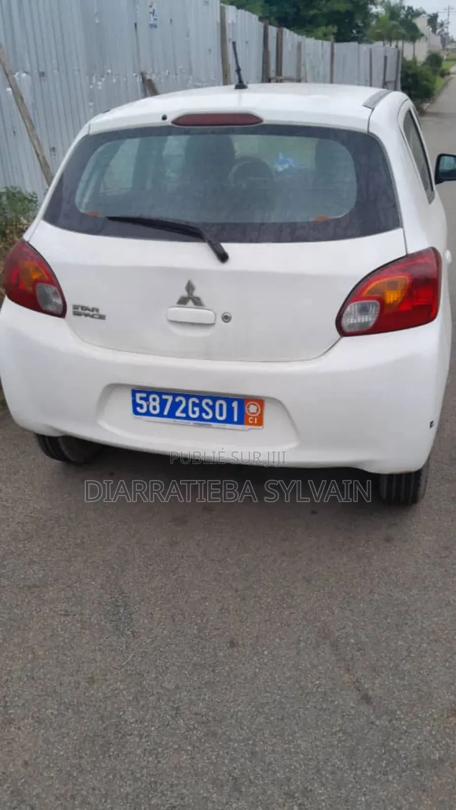 Mitsubishi Spacestar 2015 Blanc