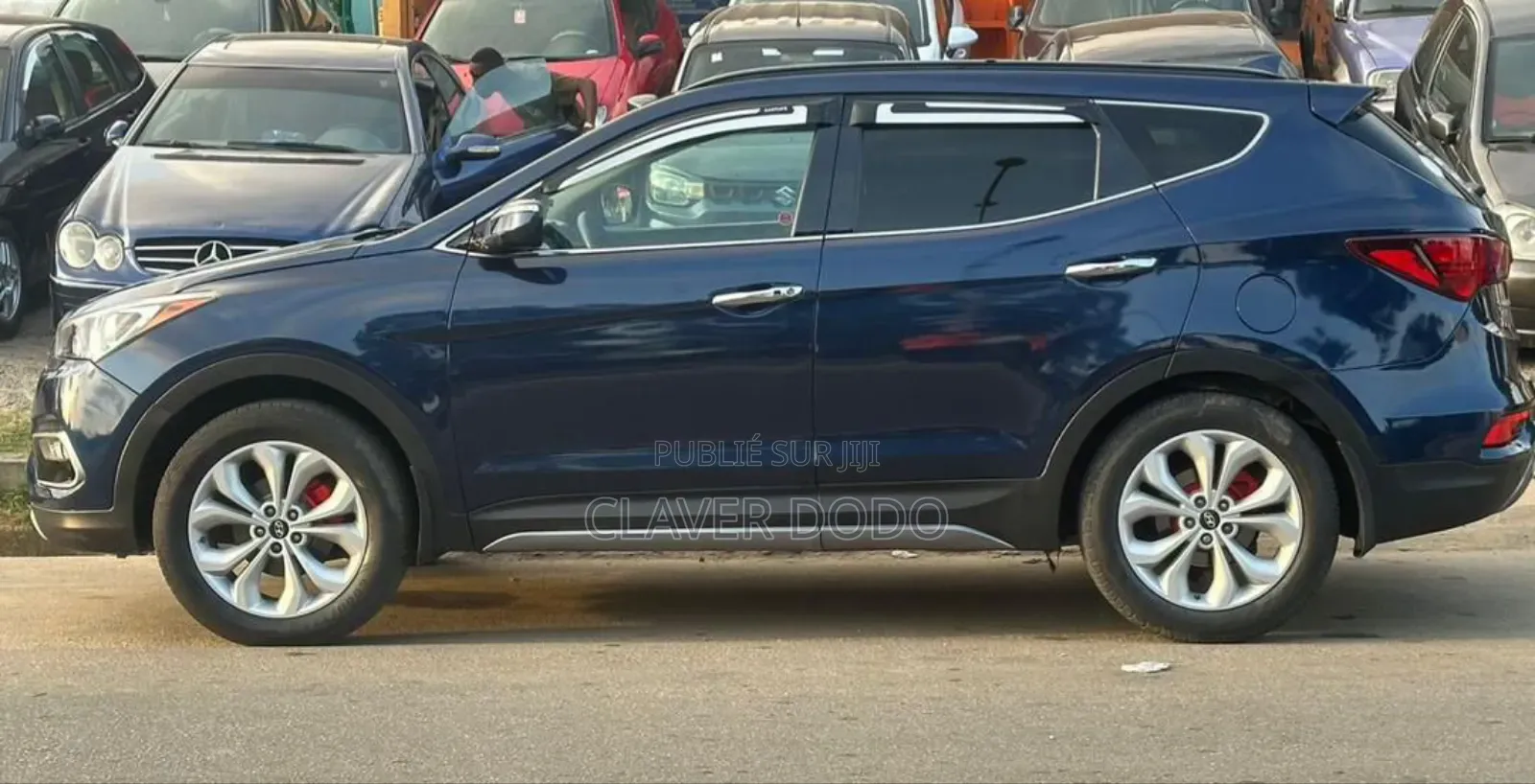 Hyundai Santa Fe 2017 Bleu