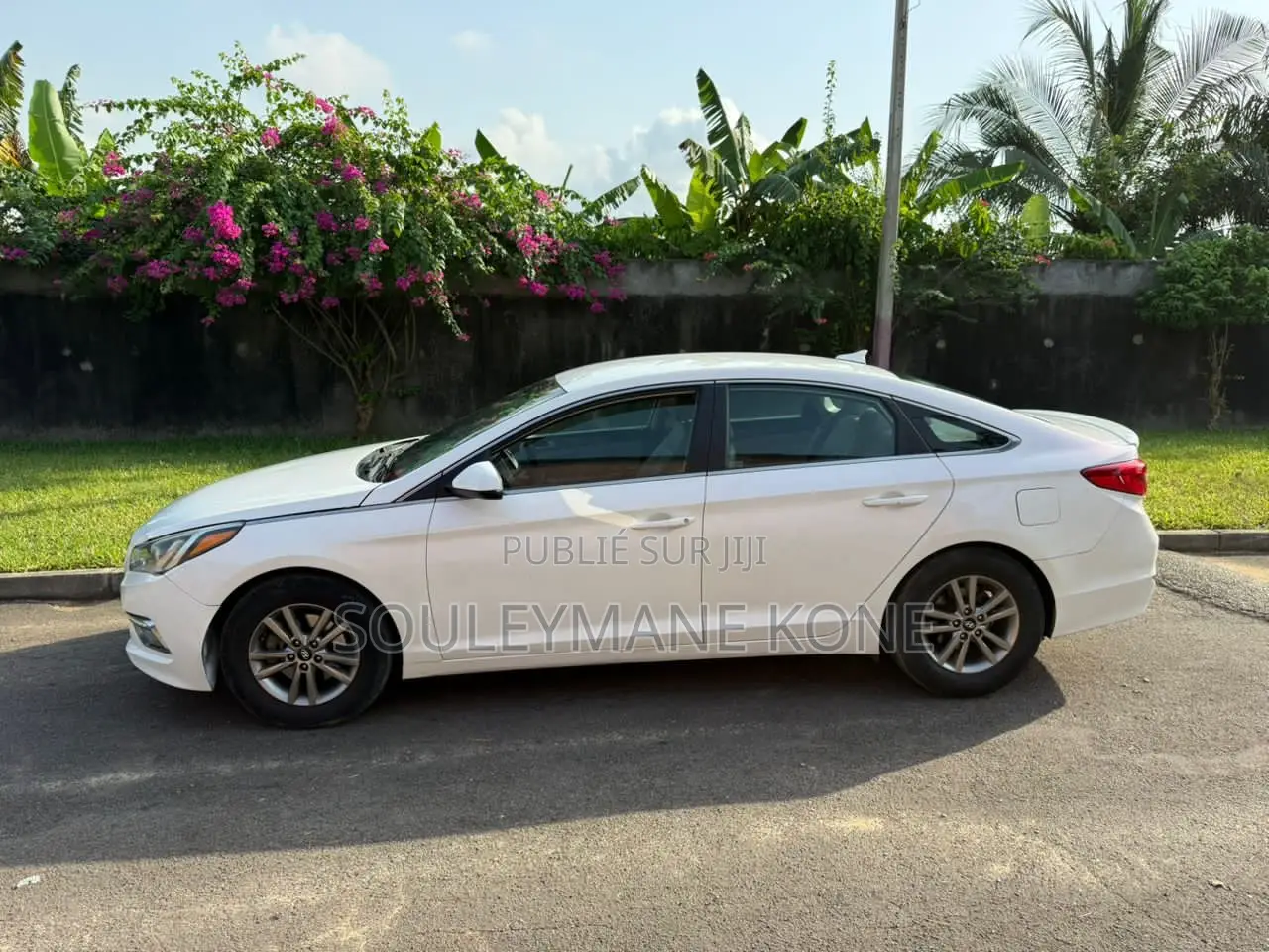 Hyundai Sonata 2017 Blanc