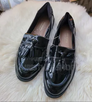 Mocassin Noir Brillant