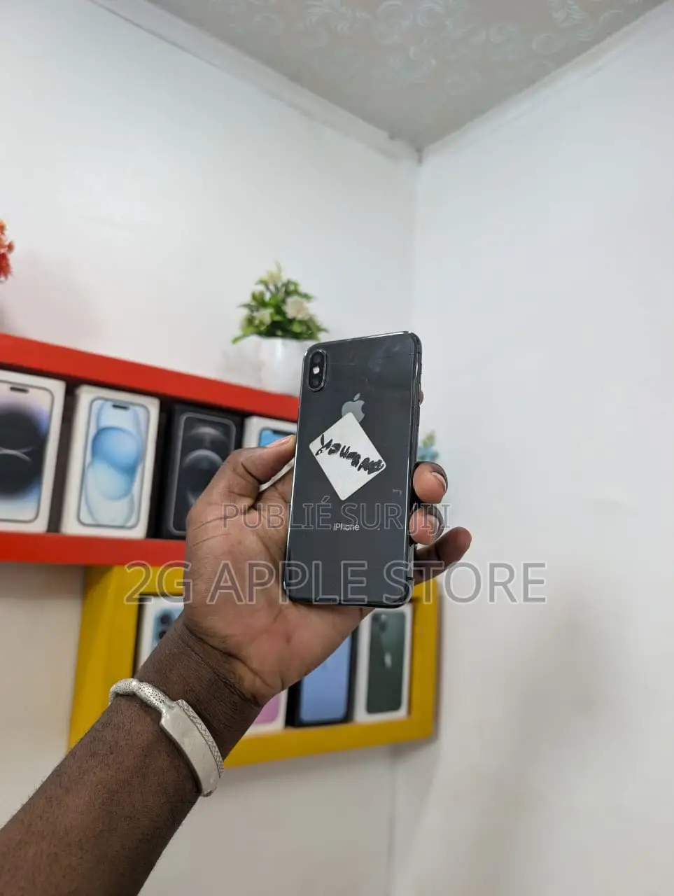 Apple iPhone X 64 GB Noir