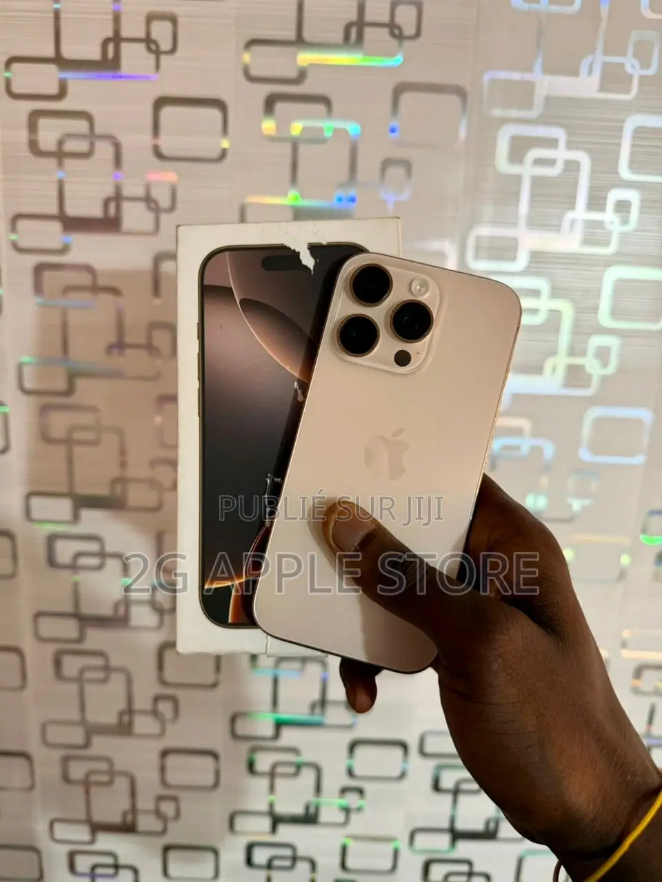 Nouveau Apple iPhone 16 Pro 128 GB Doré