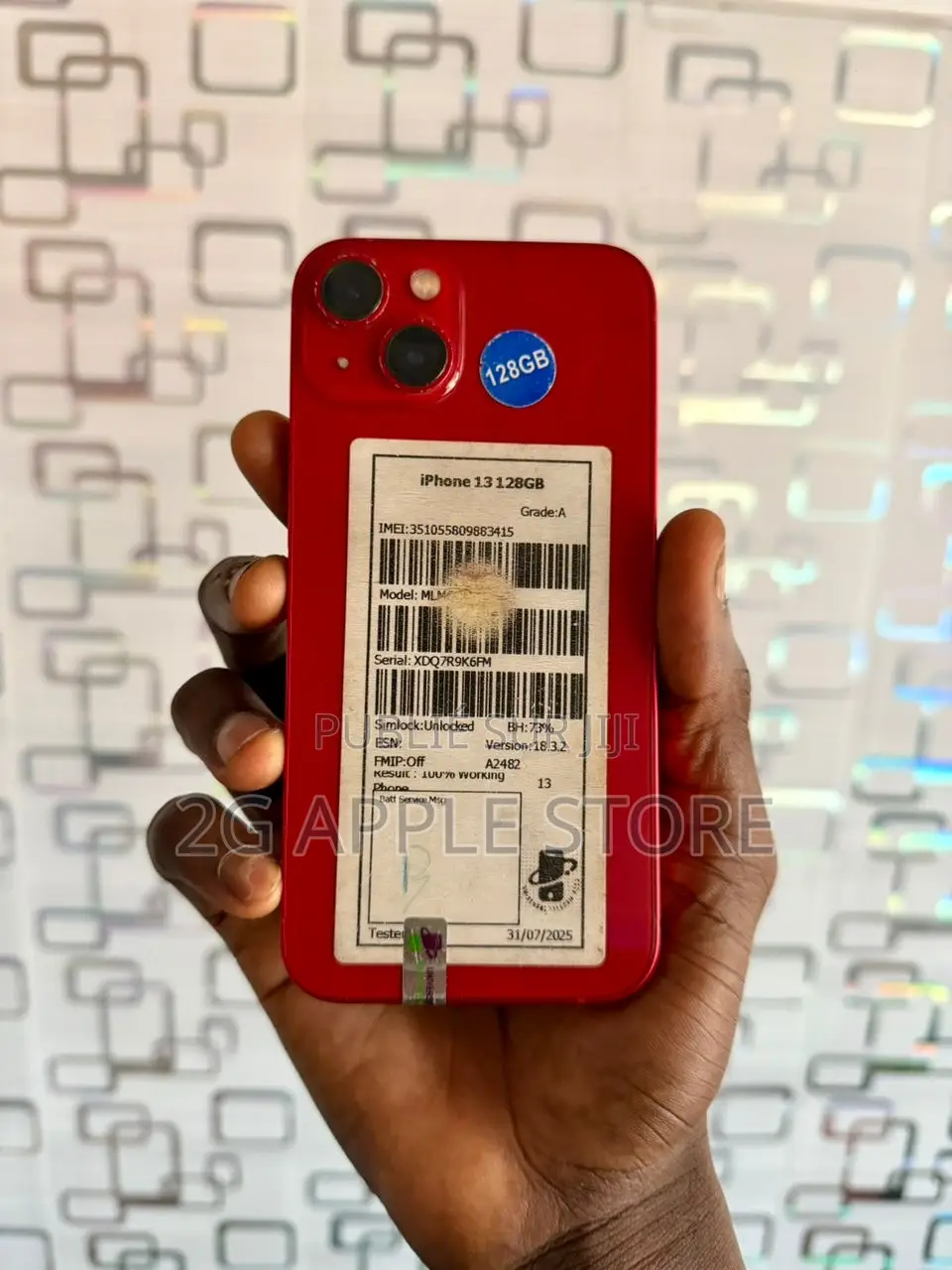 Nouveau Apple iPhone 13 128 GB Rouge