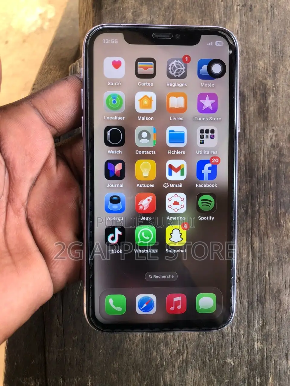 Apple iPhone 11 64 GB Blanc