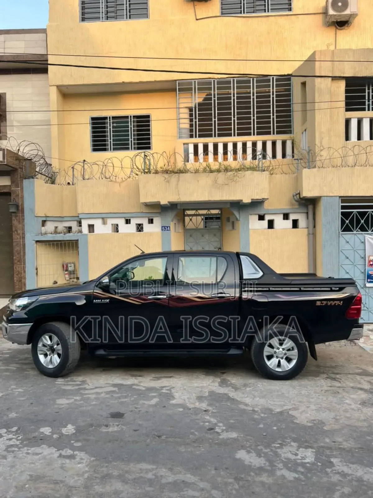 Toyota Hilux 2020 Noir