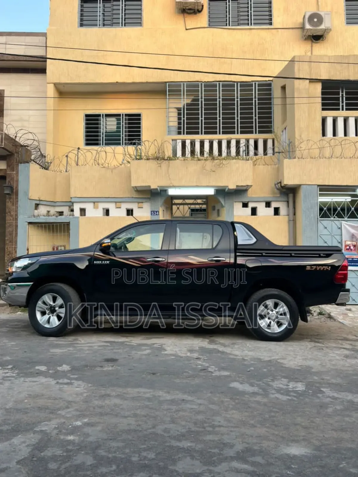 Toyota Hilux 2020 Noir