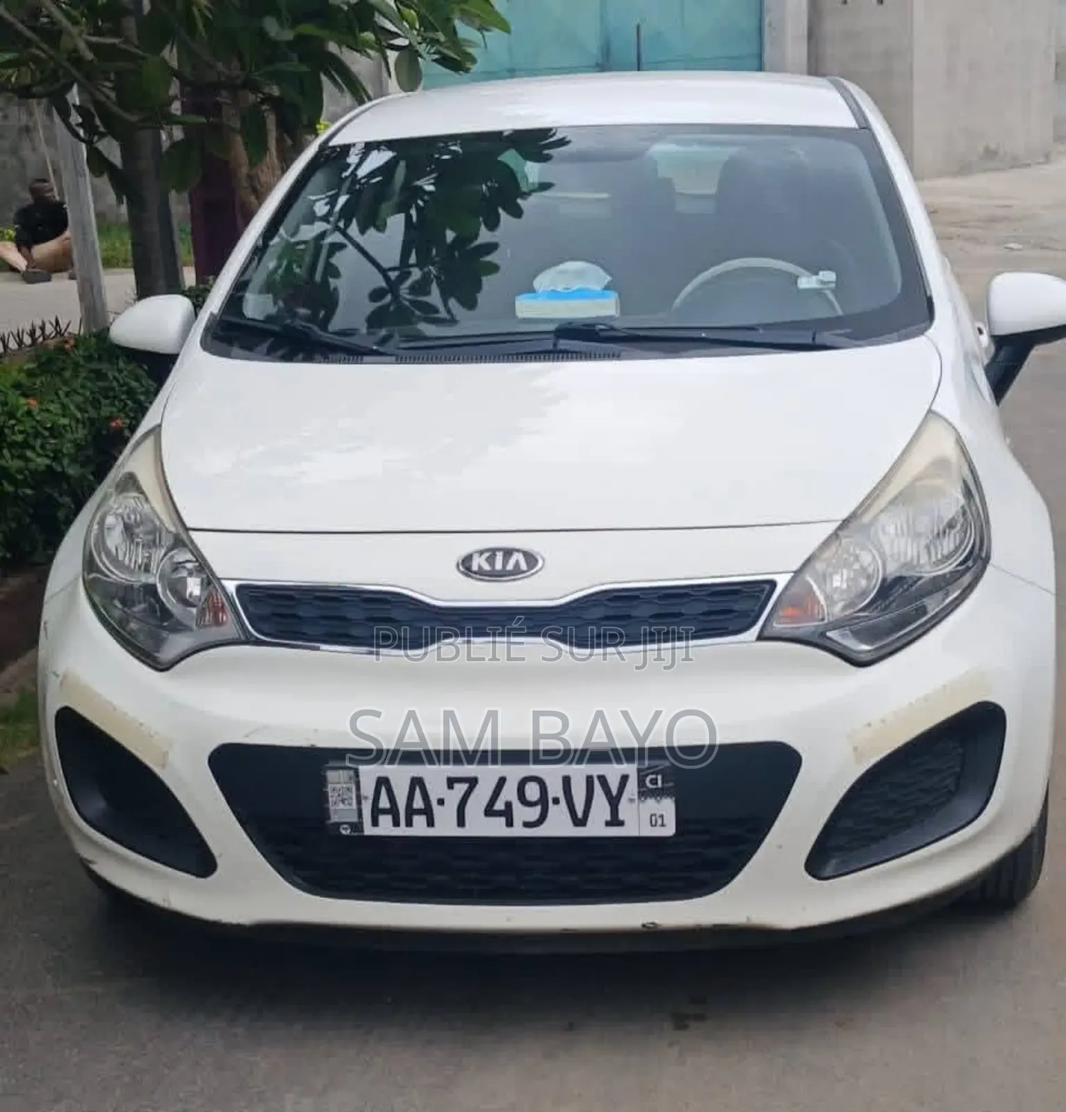Kia Rio 2013 Blanc